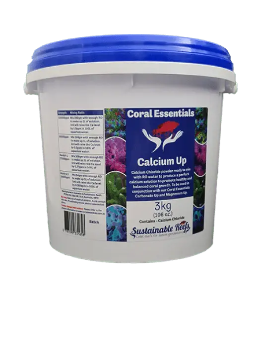 CORAL ESSENTIALS - CALCIUM UP 3KG CORAL ESSENTIALS - CALCIUM UP 3KG Pet Supplies CORAL ESSENTIALS - CALCIUM UP 3KG Zeo Box Reef Aquaculture