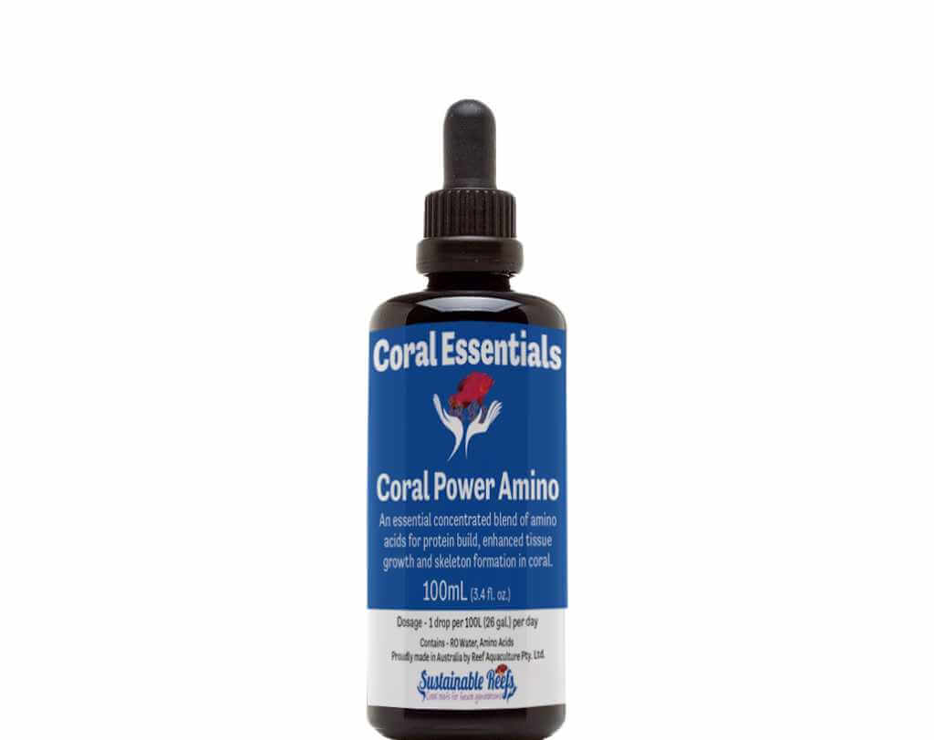 CORAL ESSENTIALS - CORAL POWER AMINO 100ML CORAL ESSENTIALS - CORAL POWER AMINO 100ML Pet Supplies CORAL ESSENTIALS - CORAL POWER AMINO 100ML Zeo Box Reef Aquaculture