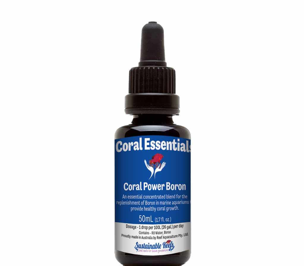 CORAL ESSENTIALS - CORAL POWER BORON 50ML CORAL ESSENTIALS - CORAL POWER BORON 50ML Pet Supplies CORAL ESSENTIALS - CORAL POWER BORON 50ML Zeo Box Reef Aquaculture