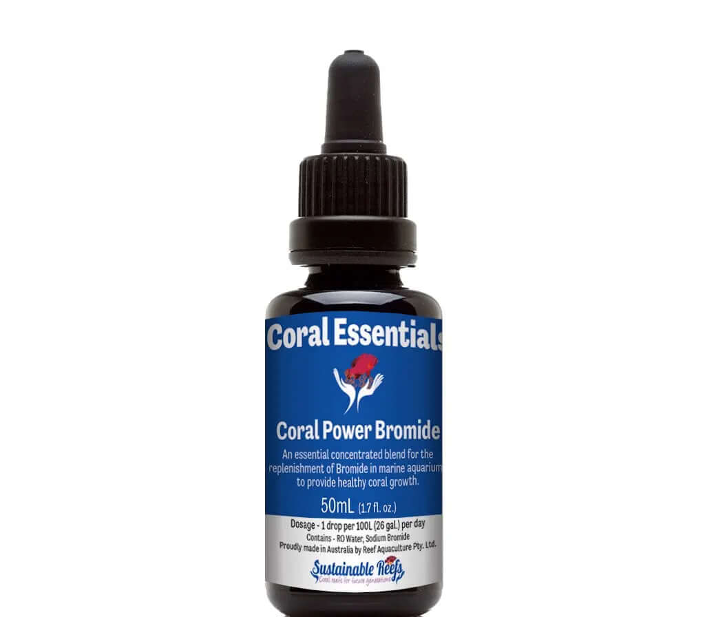 CORAL ESSENTIALS - CORAL POWER BROMIDE 50ML CORAL ESSENTIALS - CORAL POWER BROMIDE 50ML Pet Supplies CORAL ESSENTIALS - CORAL POWER BROMIDE 50ML Zeo Box Reef Aquaculture