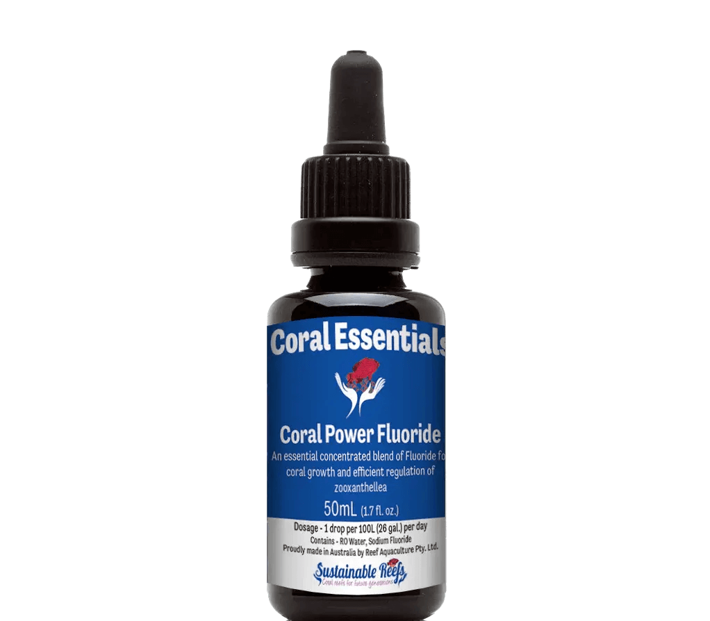CORAL ESSENTIALS - CORAL POWER FLUORIDE 50ML CORAL ESSENTIALS - CORAL POWER FLUORIDE 50ML Pet Supplies CORAL ESSENTIALS - CORAL POWER FLUORIDE 50ML Zeo Box Reef Aquaculture