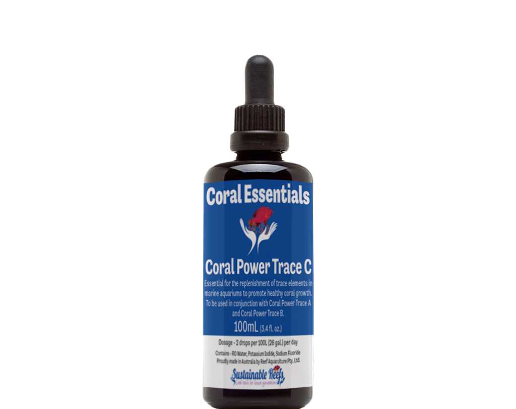 CORAL ESSENTIALS - CORAL POWER TRACE C 100ML CORAL ESSENTIALS - CORAL POWER TRACE C 100ML Pet Supplies CORAL ESSENTIALS - CORAL POWER TRACE C 100ML Zeo Box Reef Aquaculture
