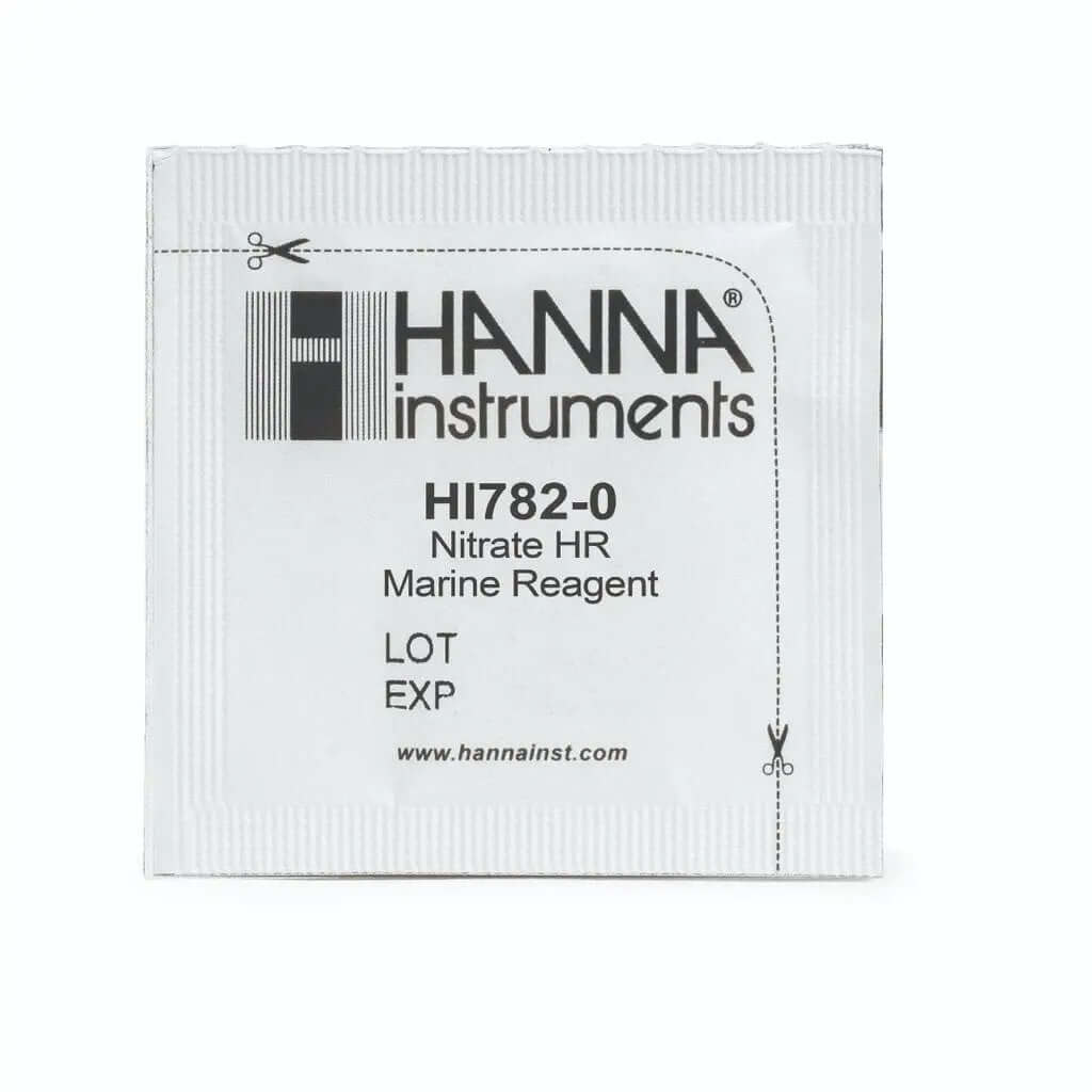 Hanna Nitrate (HR) High Range Reagents - 25 Test (HI782-25) Hanna Nitrate (HR) High Range Reagents - 25 Test (HI782-25) water testing Hanna Nitrate (HR) High Range Reagents - 25 Test (HI782-25) Hanna Instruments