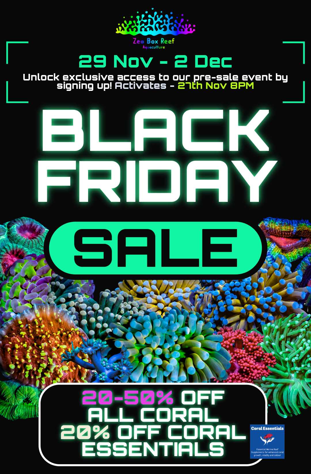 black Friday sale poster