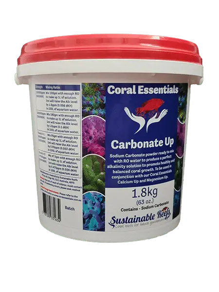 CORAL ESSENTIALS - CARBONATE UP 1.8KG CORAL ESSENTIALS - CARBONATE UP 1.8KG Pet Supplies CORAL ESSENTIALS - CARBONATE UP 1.8KG Zeo Box Reef Aquaculture