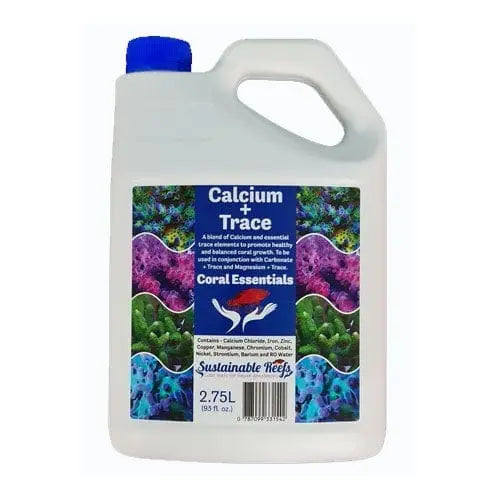 CORAL ESSENTIALS CALCIUM + TRACE 2.75L CORAL ESSENTIALS CALCIUM + TRACE 2.75L Pet Supplies CORAL ESSENTIALS CALCIUM + TRACE 2.75L Zeo Box Reef Aquaculture