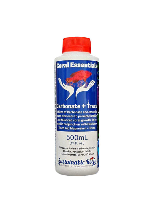 CORAL ESSENTIALS CARBONATE + TRACE 500ML CORAL ESSENTIALS CARBONATE + TRACE 500ML Pet Supplies CORAL ESSENTIALS CARBONATE + TRACE 500ML Zeo Box Reef Aquaculture