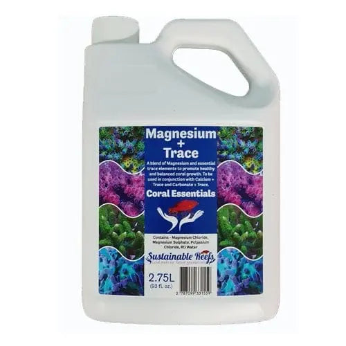 CORAL ESSENTIALS MAGNESIUM + TRACE 2.75L CORAL ESSENTIALS MAGNESIUM + TRACE 2.75L Pet Supplies CORAL ESSENTIALS MAGNESIUM + TRACE 2.75L Zeo Box Reef Aquaculture