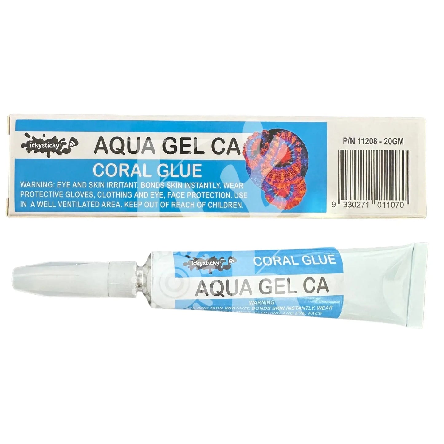 CORAL GLUE Icky Sticky AQUA GEL  20G CORAL GLUE 